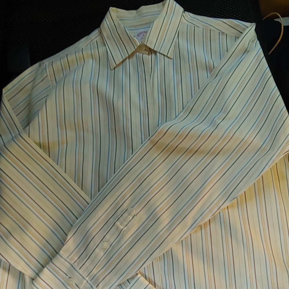 New Brooks Brothers striped button down